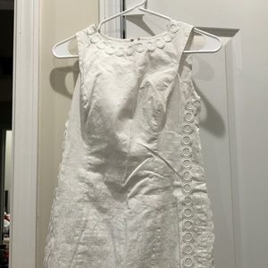 White Lilly Pulitzer Shift Dress